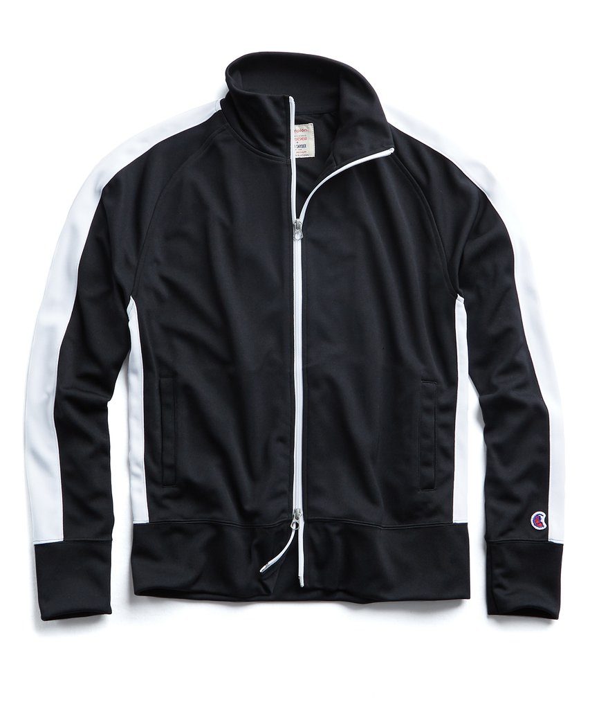 Track jacket with sporty stripe from toddsnyder New York