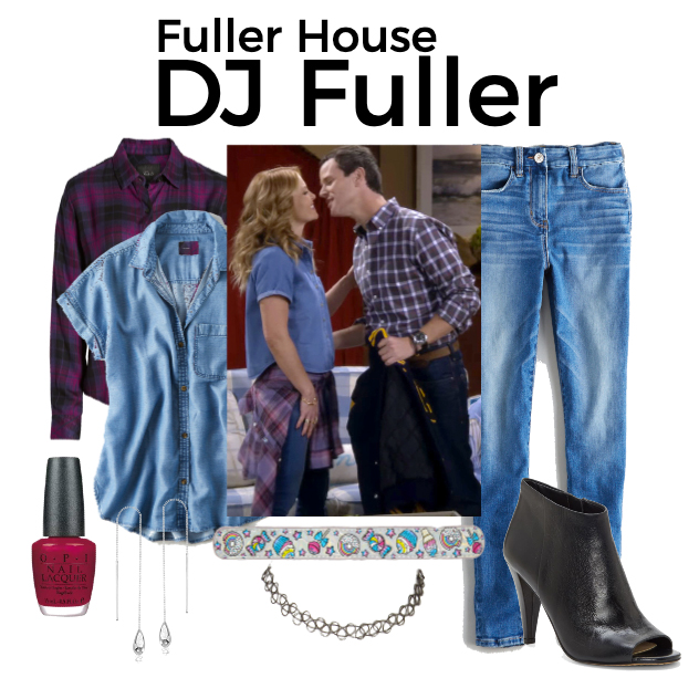 DJs 80s Date Night outfit collage shoplook
